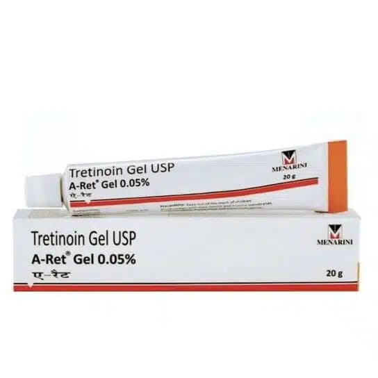 Menarini A-Ret Tretinoin 0.05% Gel