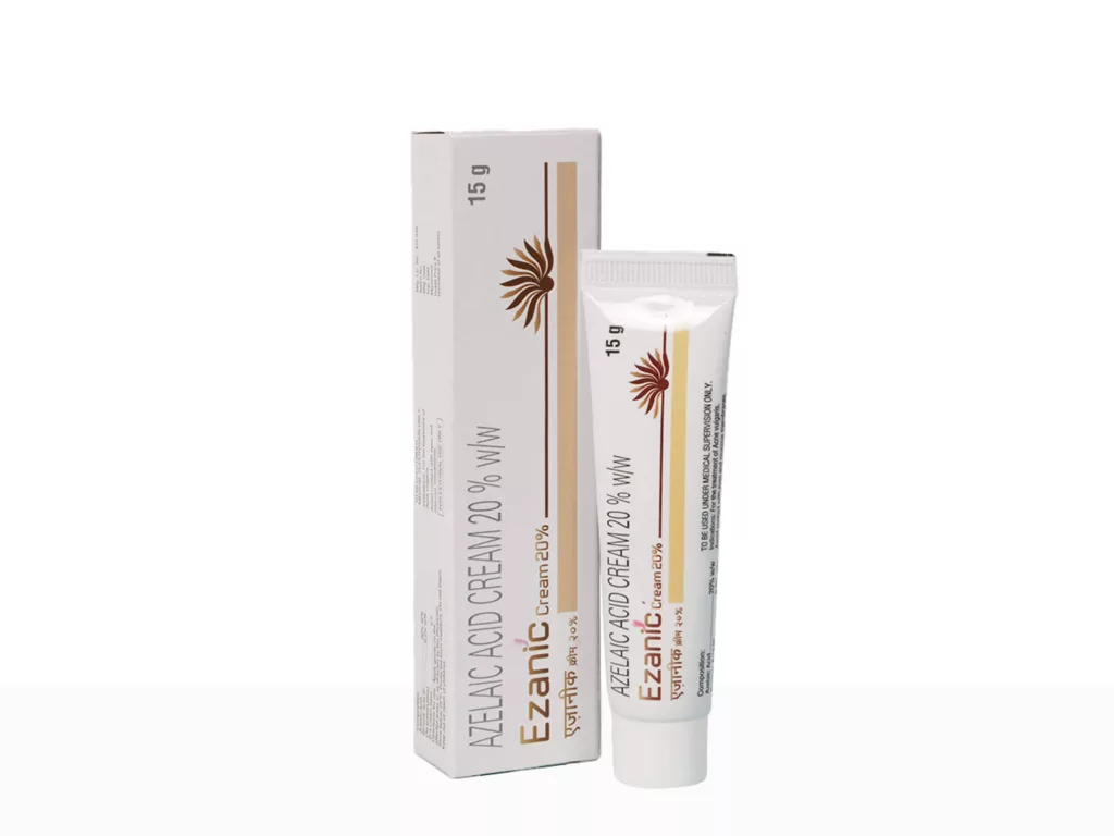 Azelaic Acid Cream 20% w/w Ezanic Cream 20% 15g
