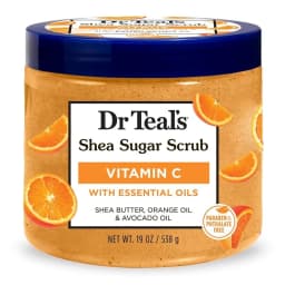 Dr Teal's Shea Sugar Body Scrub Citrus with Vitamin C & Essential Oils 538g