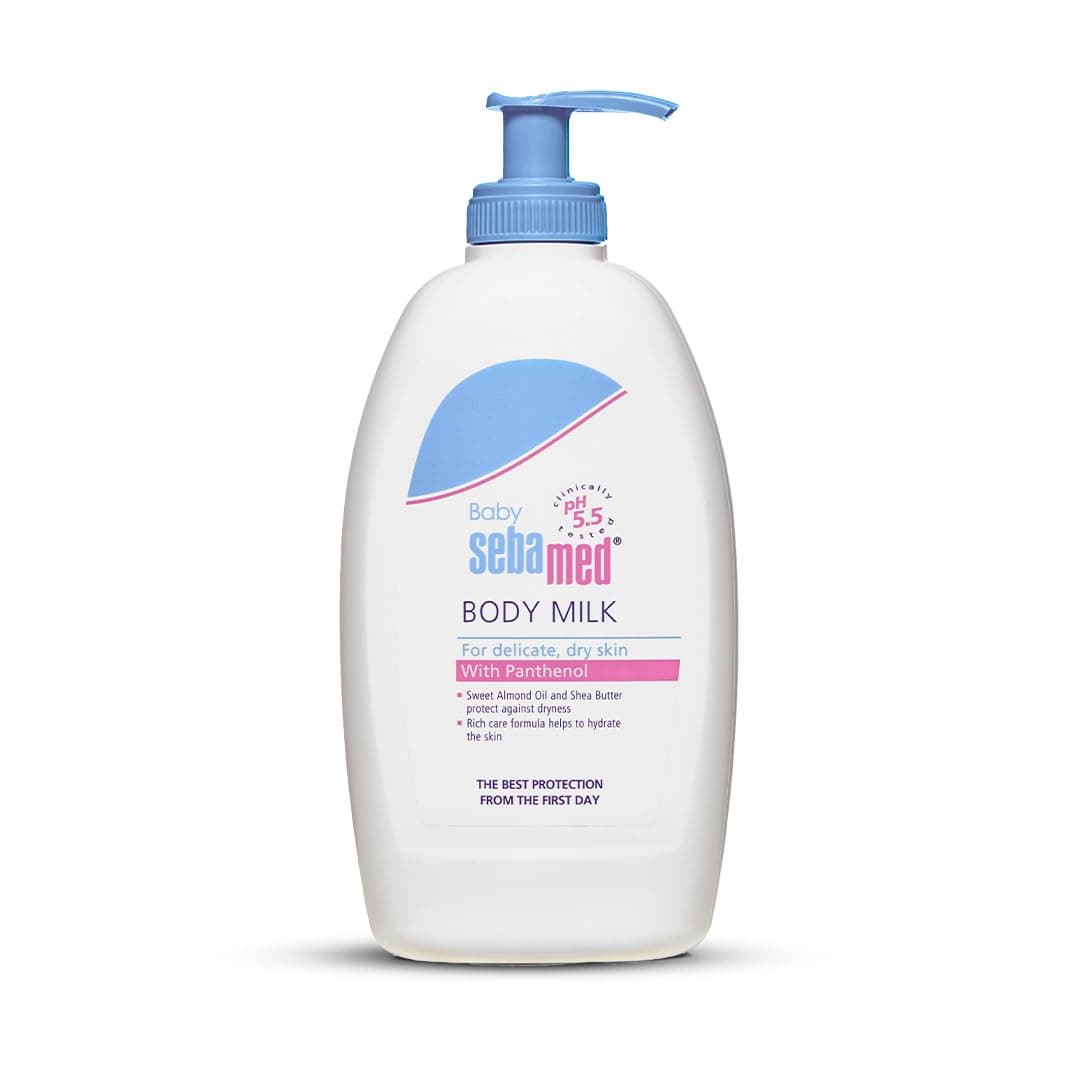 Sebamed Baby Body Milk For Delicate, Dry Skin With Panthenol 400ml