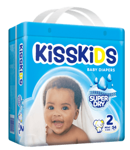 KISSKIDS SUPER DRY BABY DIAPERS ECO (S54)