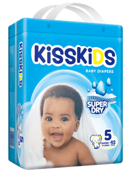 KISSKIDS SUPER DRY BABY DIAPERS ECO (XL42)