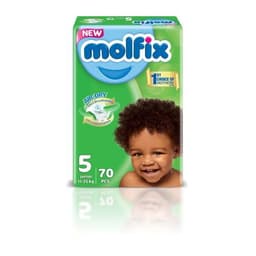 Molfix Baby Diaper Junior – Size 5 – 70pcs