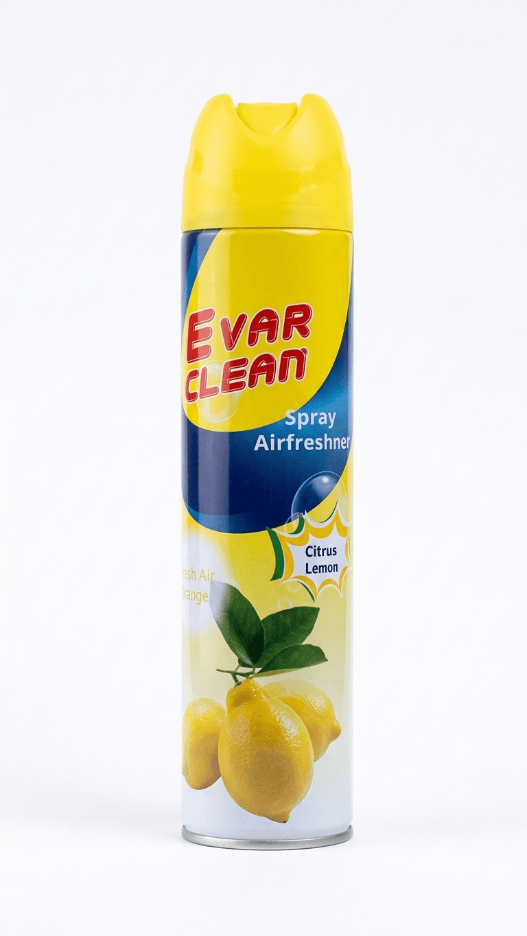 Evarclean Citrus Lemon Spray Air Freshener