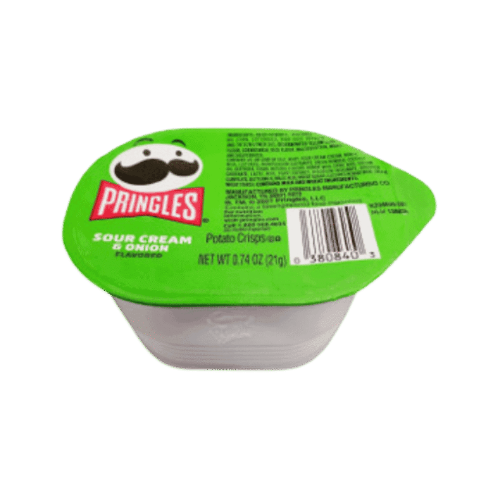 Pringles Sour Cream & Onion Potato Crisps Cup – 21g