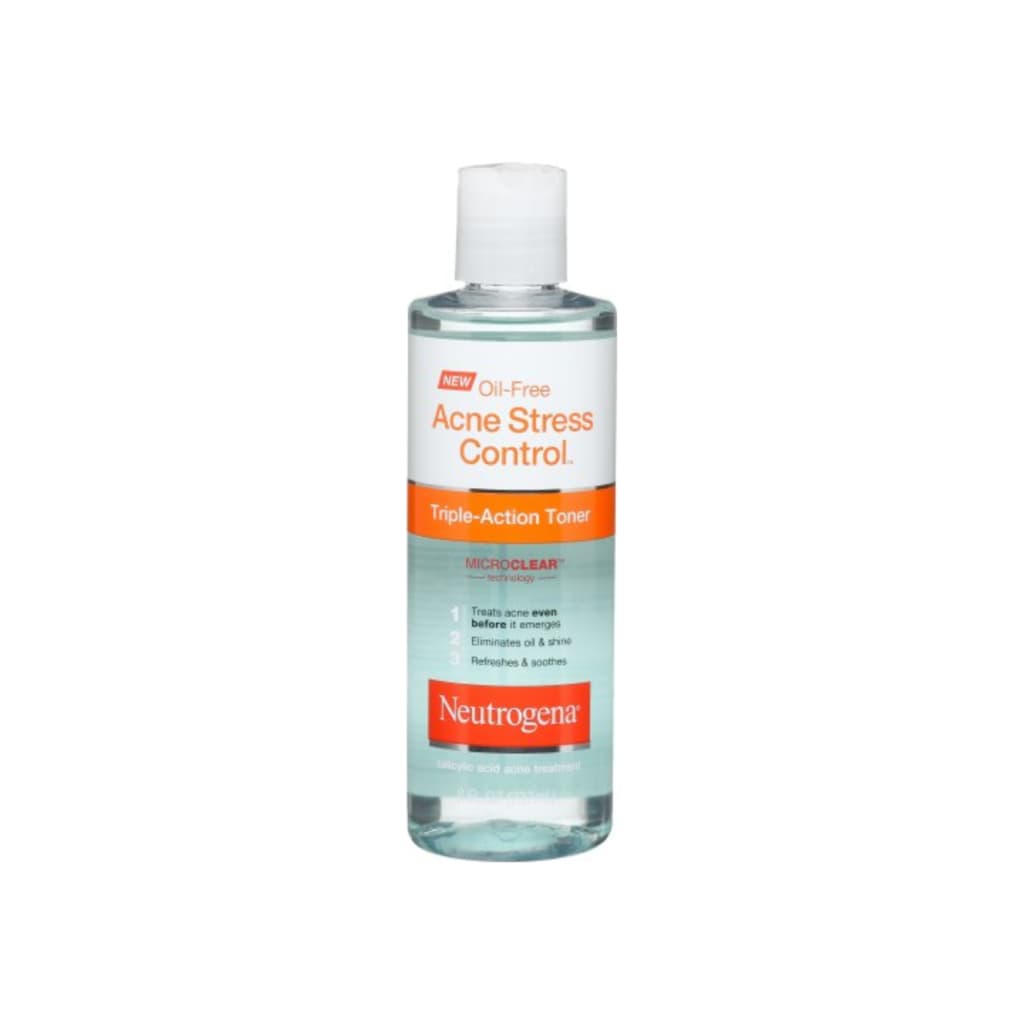 Neutrogena Oil-Free Acne Stress Control Triple Action Toner 200ml