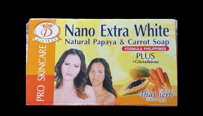 Nano Extra White Natural Carrot Soap 160g