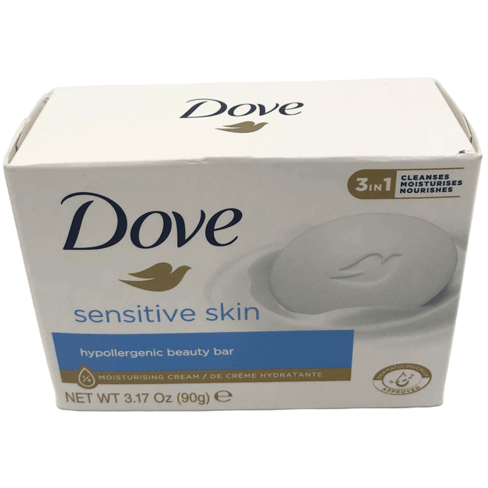 Dove Sensitive Skin Hypallergenic Beauty Bar 90g