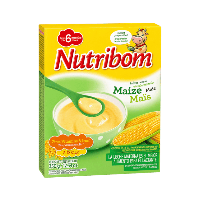 Nutribom Maize Baby Cereal from 6 months – 350g