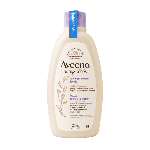 Aveeno Baby Calming Comfort Bath Wash – 532mL