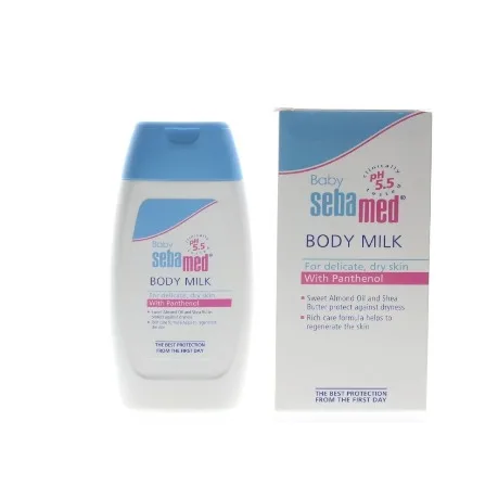 SebaMed Baby Body Milk For Delicate Dry Skin With Panthenol 200ml